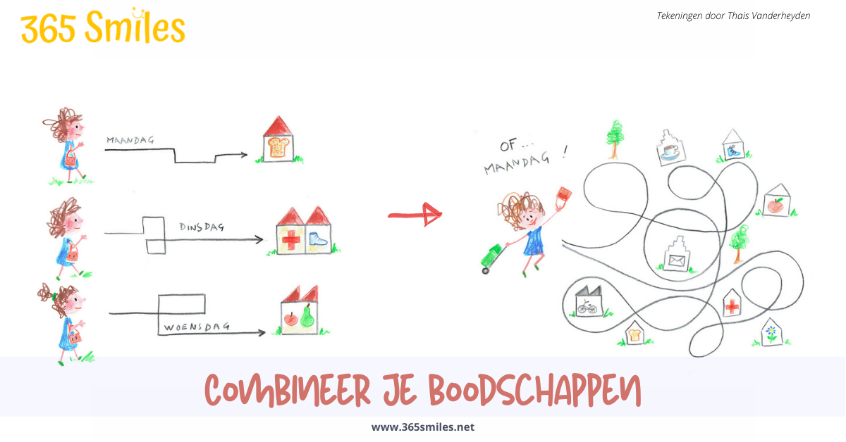 Save gas and time by combining errands