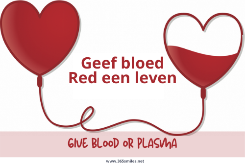 We can save lifes by donating blood