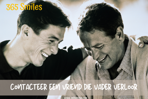 Support someone who lost huis father