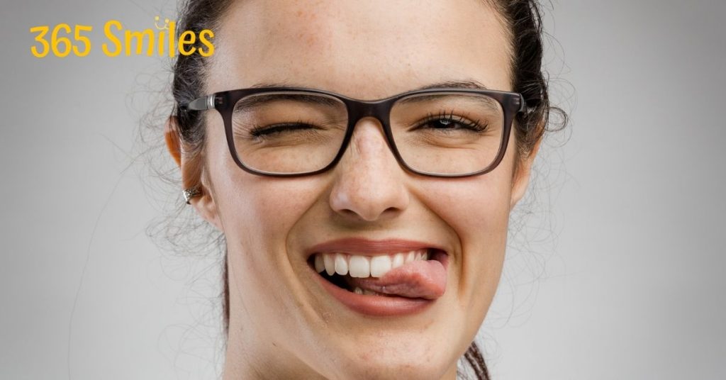 Bite your tongue instead of saying something hurtful