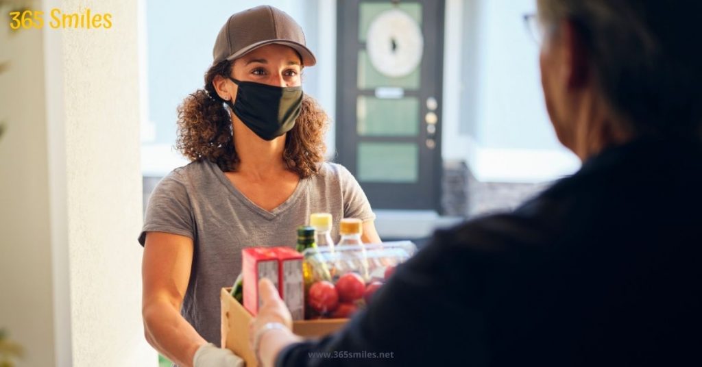 Help elderly grocery shopping