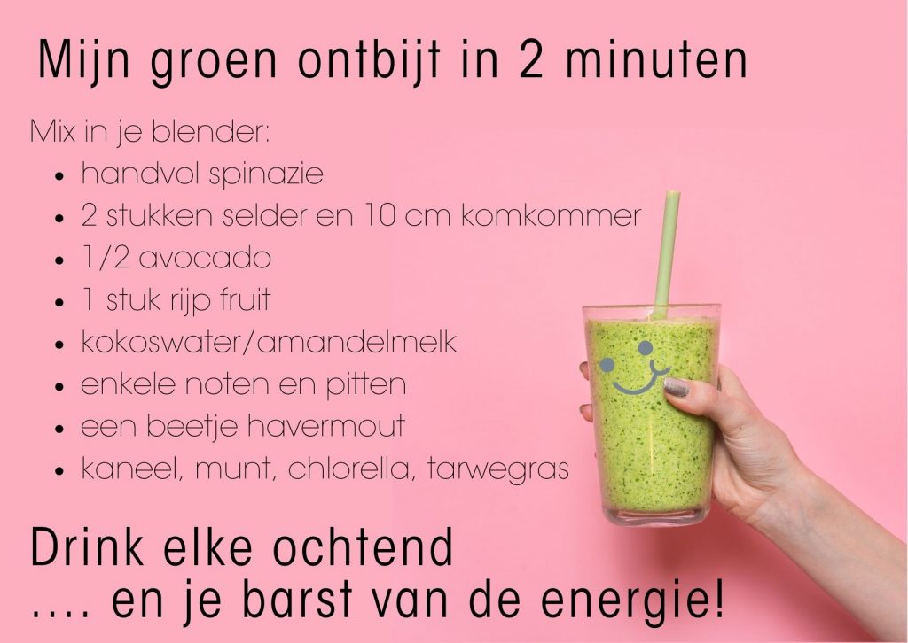 Mijn groen ontbijt