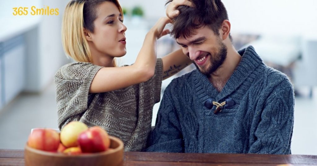 Give your partner a relaxing massage