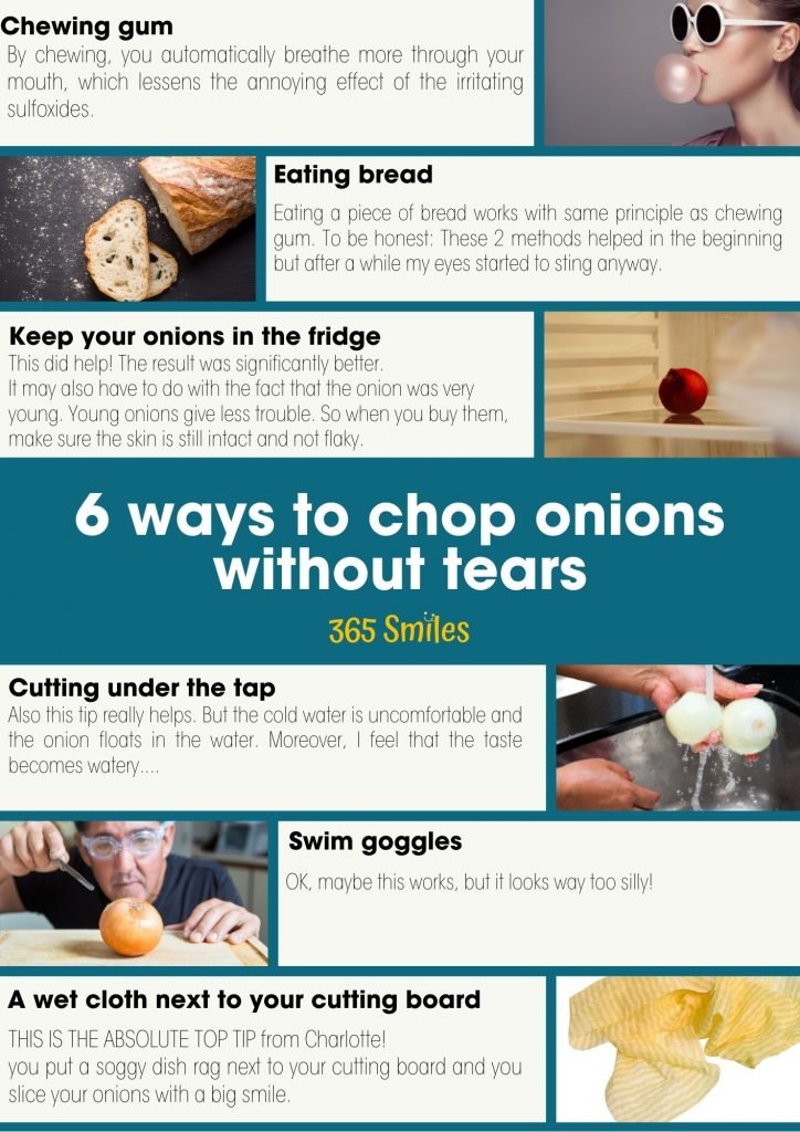 6 ways to cut an onion