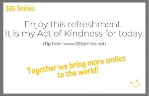 Power note - enjoy this refreshment